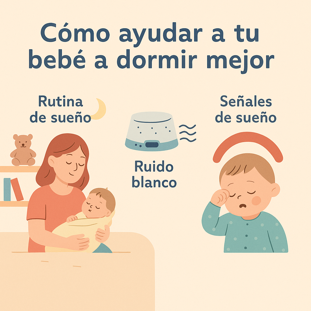 Cómo ayudar a tu bebé a dormir mejor: guía práctica para familias