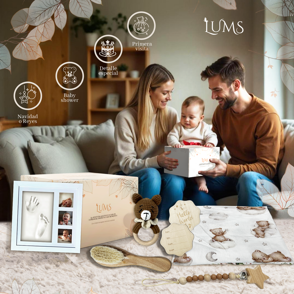 Canastilla para Bebés Recien Nacidos 6 Productos